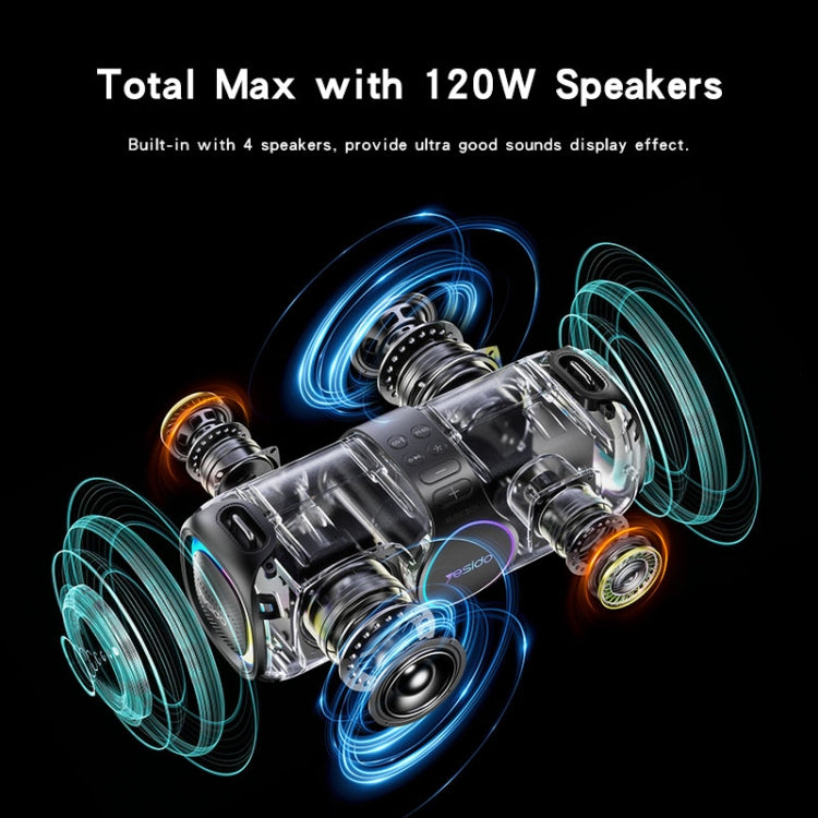 Yesido YSW21 Outdoor Portable Wireless Bluetooth Speaker with Microphone