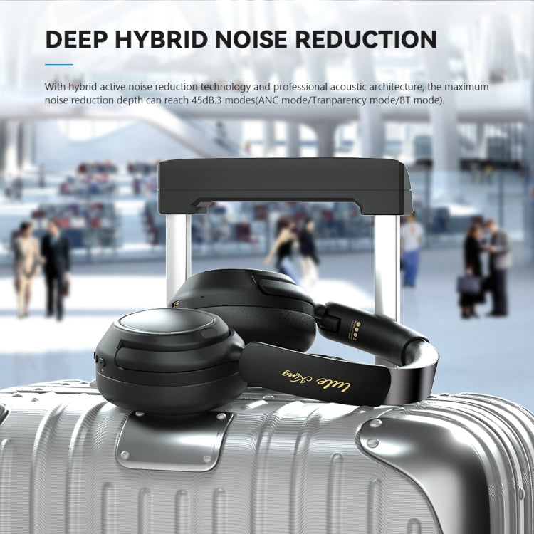 Eking ANC Noise Canceling Wireless Gaming Low Latency Headband Wireless Bluetooth Headphones, With 2.4G, Without 2.4G