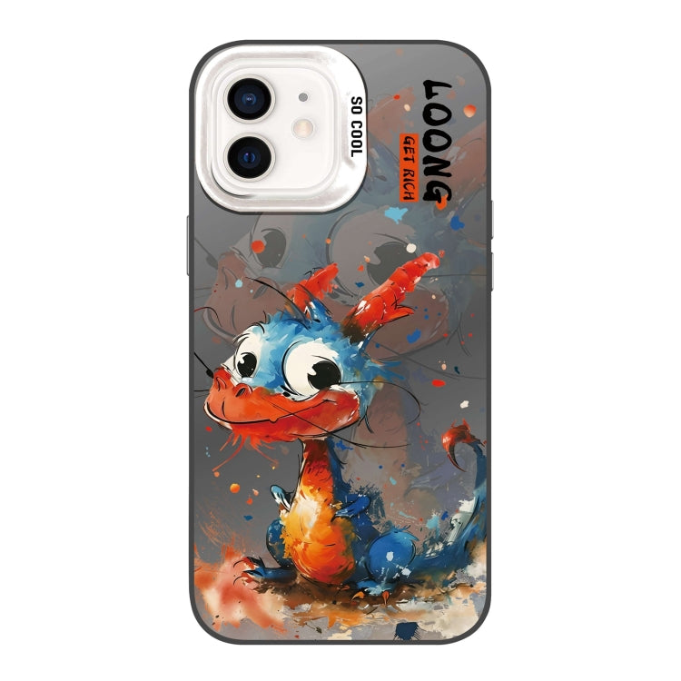 Splash-ink AI Cute Dragon PC Hybrid TPU Phone Case, For iPhone 15 Pro Max, For iPhone 15 Pro, For iPhone 15, For iPhone 14, For iPhone 14 Pro, For iPhone 14 Pro Max, For iPhone 13 Pro Max, For iPhone 13 Pro, For iPhone 13, For iPhone 12                ...