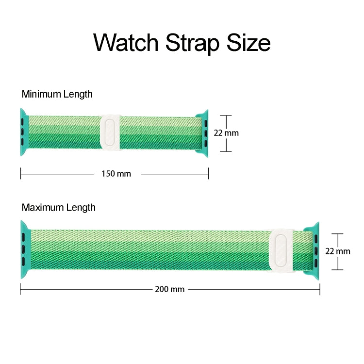 Carbon Fiber Texture Snap Buckle Nylon Watch Band, For Apple Watch 38mm