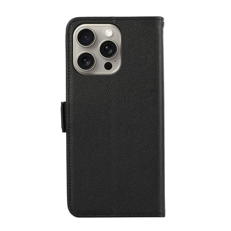ABEEL Side-Magnetic Litchi Pattern Leather RFID Phone Case, For iPhone 13 Pro, For iPhone 13, For iPhone 12 Pro Max, For iPhone 12 Pro