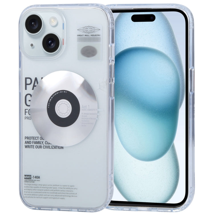 Étui magnétique MagSafe pour téléphone portable TGVIS Space Series Explore Laser CD