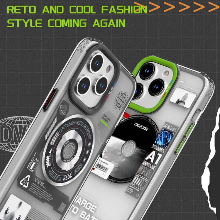 Étui magnétique MagSafe pour téléphone portable TGVIS Space Series Explore Laser CD