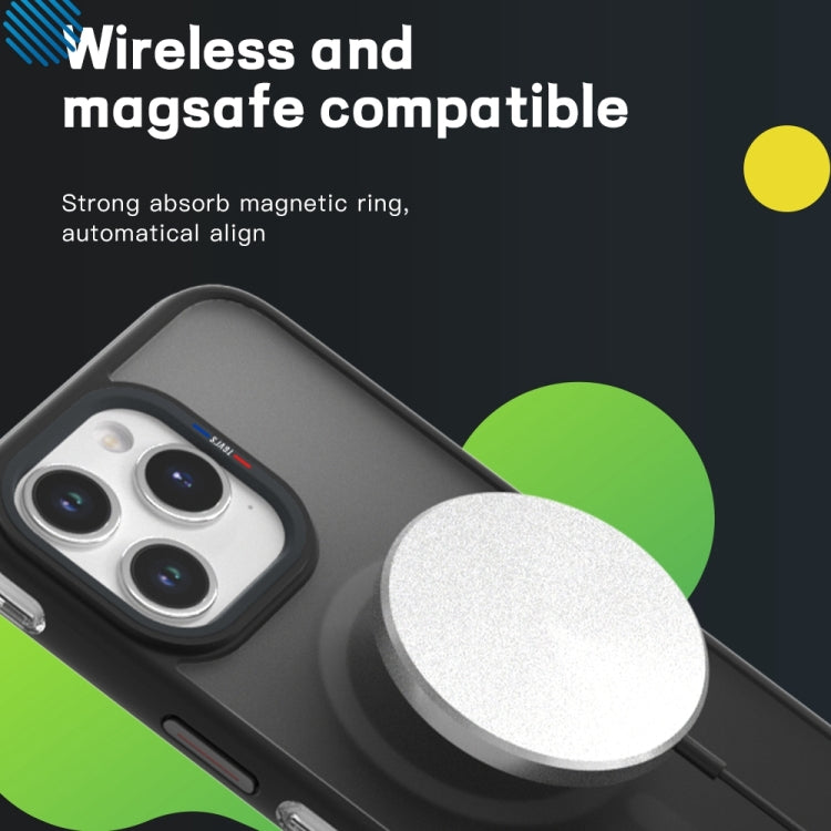 Coque magnétique TGVIS Vigor Series Airbag MagSafe pour iPhone 15 Pro Max, iPhone 15 Pro, iPhone 15 Plus, iPhone 15