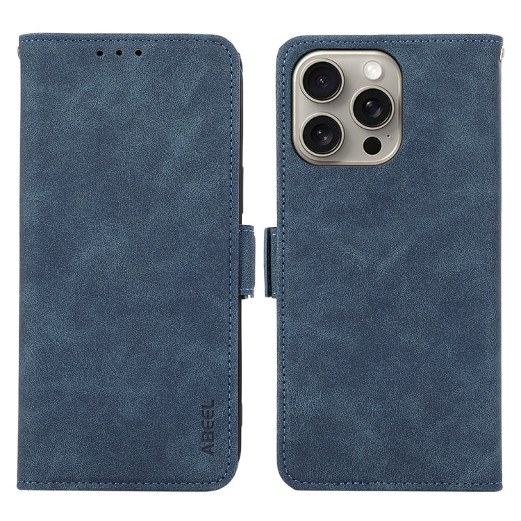 ABEEL Frosted Magnetic RFID Leather Phone Case, For iPhone 14 Pro Max, For iPhone 13 Pro Max, For iPhone 13 Pro, For iPhone 13