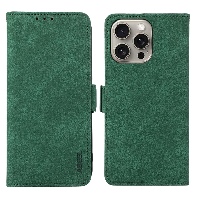 ABEEL Frosted Magnetic RFID Leather Phone Case, For iPhone 14 Pro Max, For iPhone 13 Pro Max, For iPhone 13 Pro, For iPhone 13