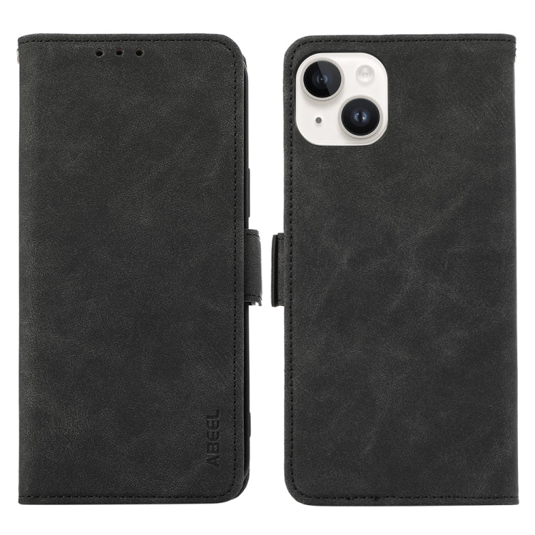 ABEEL Frosted Magnetic RFID Leather Phone Case, For iPhone 14 Pro Max, For iPhone 13 Pro Max, For iPhone 13 Pro, For iPhone 13