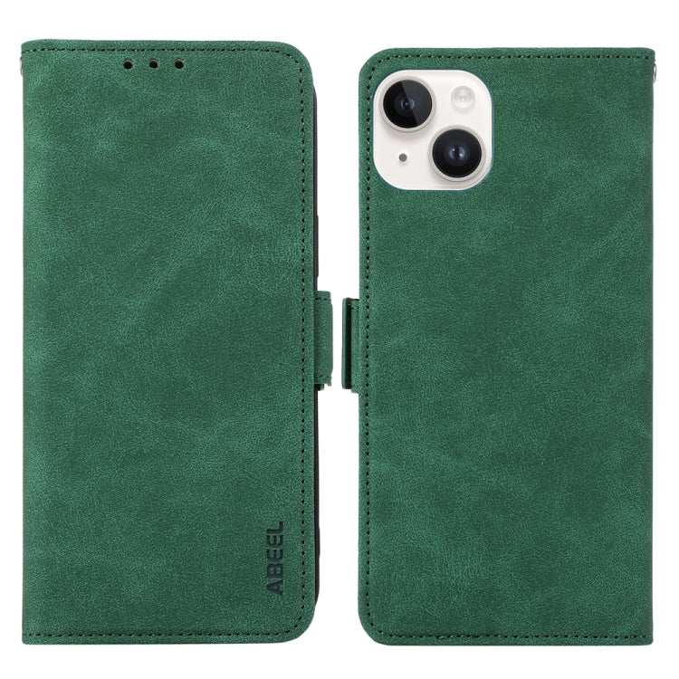 ABEEL Frosted Magnetic RFID Leather Phone Case, For iPhone 14 Pro Max, For iPhone 13 Pro Max, For iPhone 13 Pro, For iPhone 13