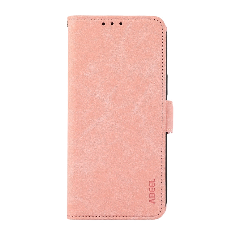 ABEEL Frosted Magnetic RFID Leather Phone Case, For iPhone 12 / 12 Pro, For iPhone 12 Pro Max