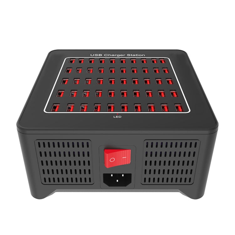 Station de charge intelligente USB 250 W 50 ports YFY-A77