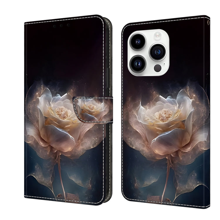 Crystal Painted Leather Phone case, For iPhone 15 Pro Max, For iPhone 15 Pro
