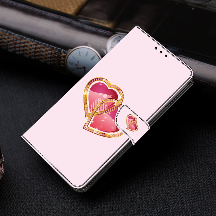 Crystal Painted Leather Phone case, For iPhone 14 Plus/15 Plus, For iPhone 15