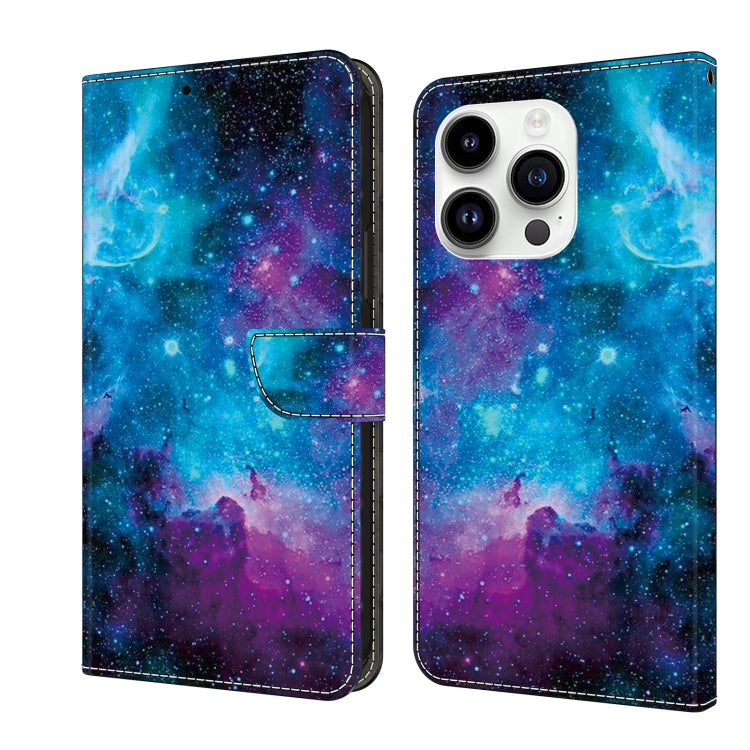 Crystal Painted Leather Phone case, For iPhone 13/14, For iPhone 14 Pro