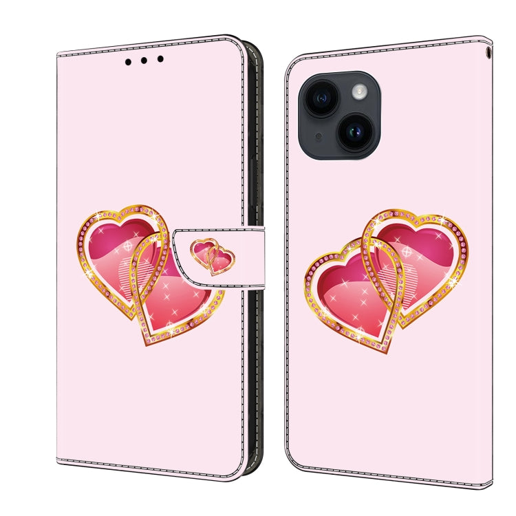 Crystal Painted Leather Phone case, For iPhone 12 Pro Max/13 Pro Max, For iPhone 13 Pro