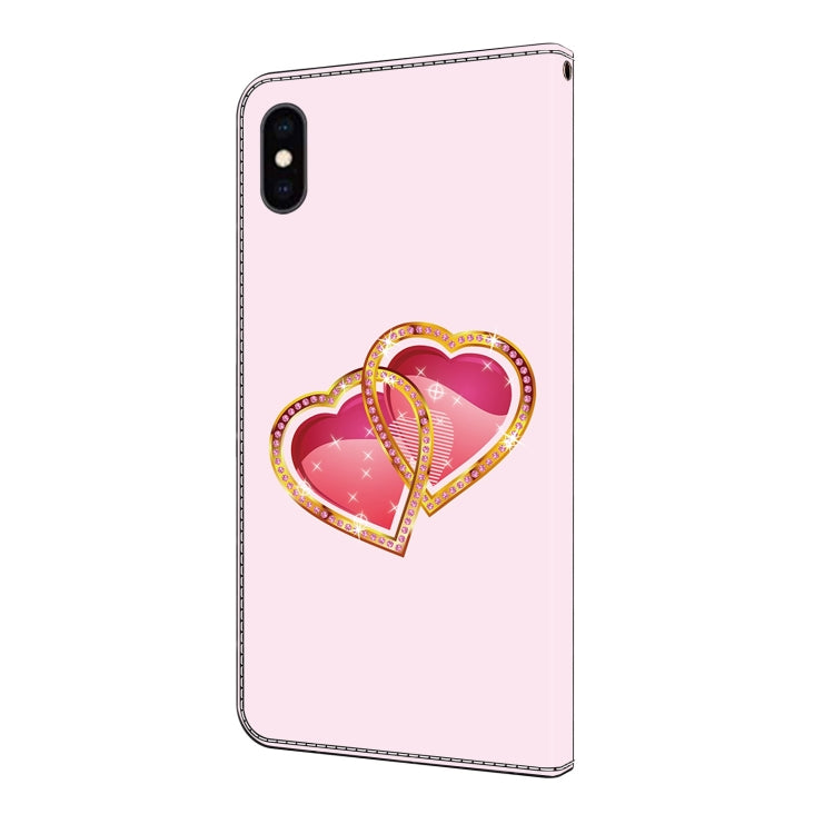 Crystal Painted Leather Phone case, For iPhone XR, For iPhone XS Max