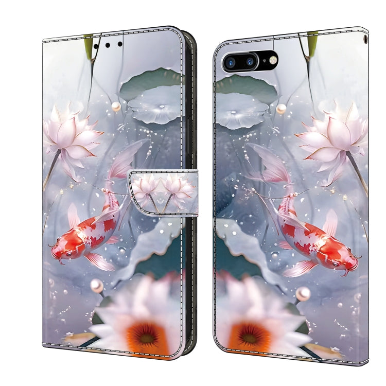 Crystal Painted Leather Phone case, For iPhone 14 Pro Max, For iPhone SE 2022/2020/8/7