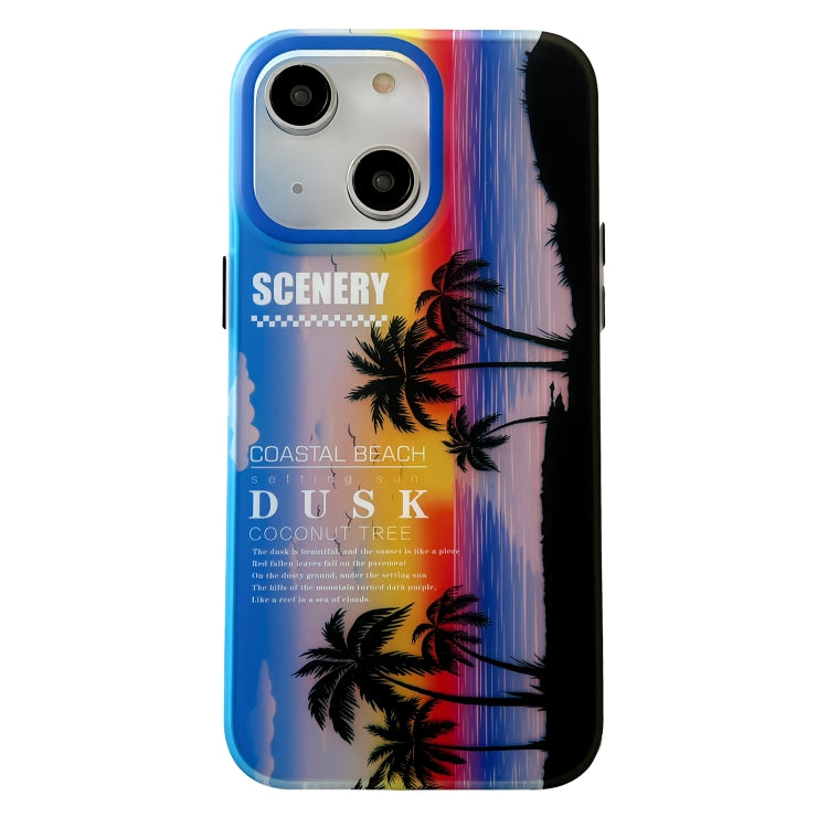 Coconut Dual-side Laminating Laser Frosted Phone Case, For iPhone 15 Pro Max, For iPhone 15 Pro, For iPhone 15, For iPhone 14, For iPhone 14 Pro, For iPhone 14 Pro Max, For iPhone 13 Pro Max, For iPhone 13 Pro, For iPhone 13, For iPhone 12�������������...
