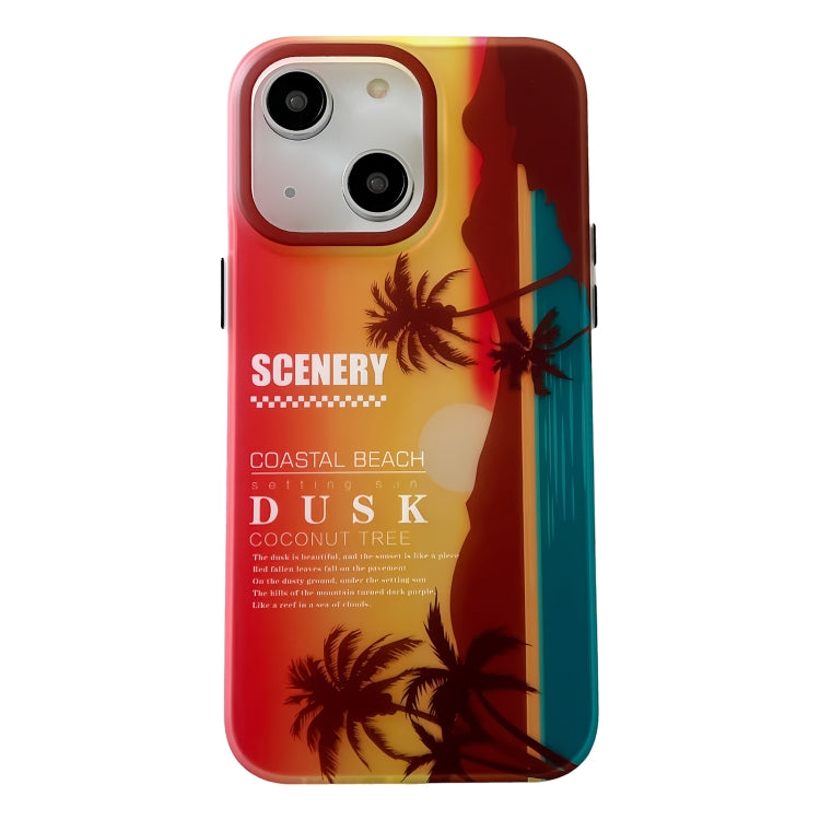 Coconut Dual-side Laminating Laser Frosted Phone Case, For iPhone 15 Pro Max, For iPhone 15 Pro, For iPhone 15, For iPhone 14, For iPhone 14 Pro, For iPhone 14 Pro Max, For iPhone 13 Pro Max, For iPhone 13 Pro, For iPhone 13, For iPhone 12�������������...
