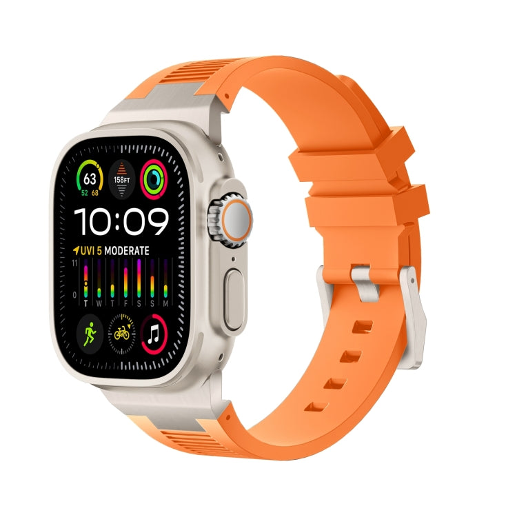Loners Liquid Silicone Watch Band, For Apple Watch Ultra 49mm