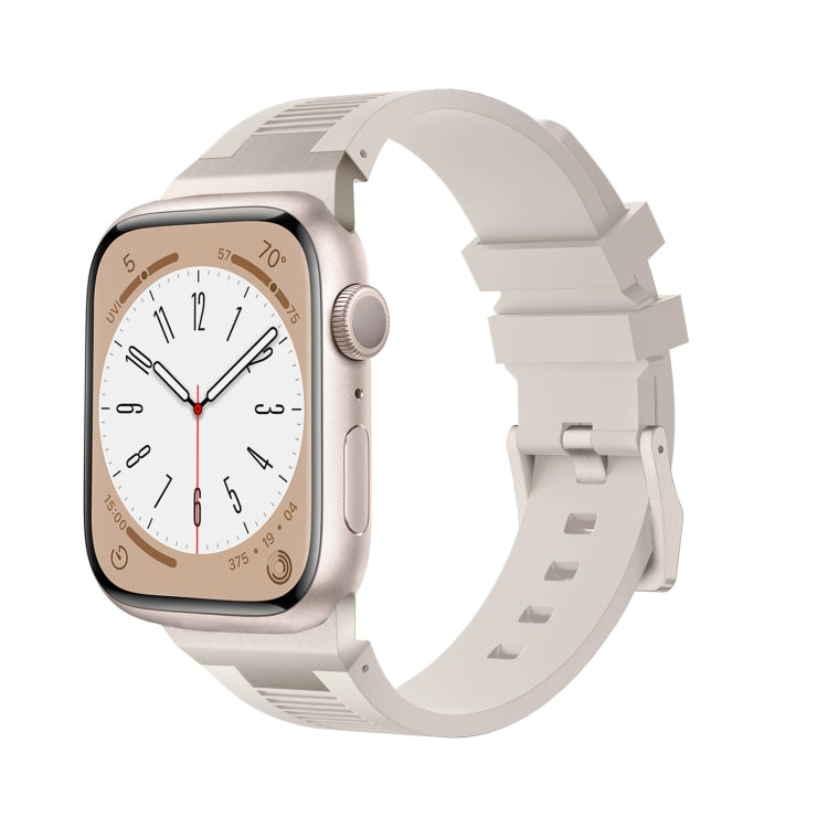 Loners Liquid Silicone Watch Band, For Apple Watch Series 7 45mm