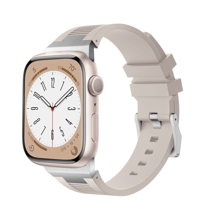 Loners Liquid Silicone Watch Band, For Apple Watch Series 7 45mm