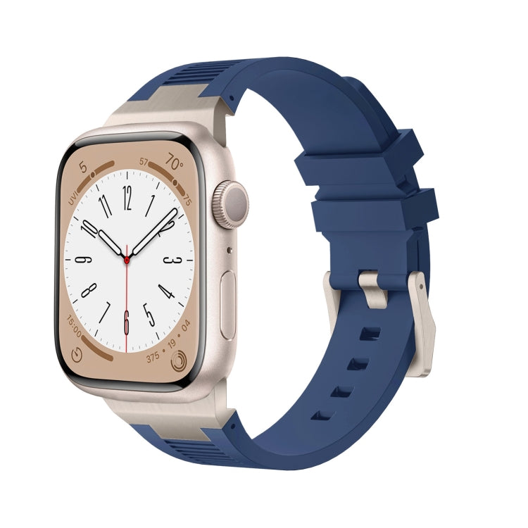 Loners Liquid Silicone Watch Band, For Apple Watch Series 6 44mm