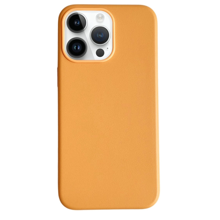 Étui magnétique Magsafe en cuir couleur pure pour iPhone 12 Pro Max