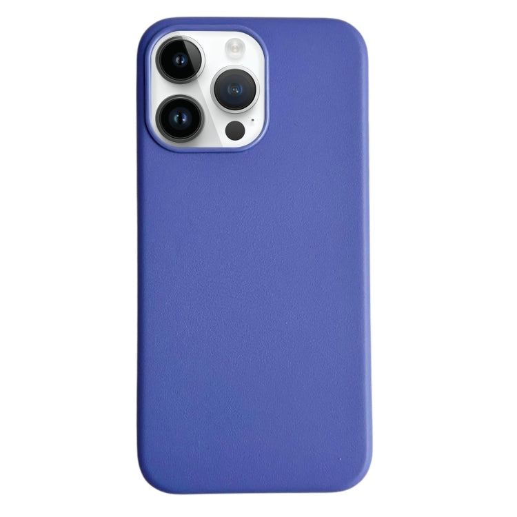 Étui magnétique Magsafe en cuir couleur pure pour iPhone 12 Pro Max