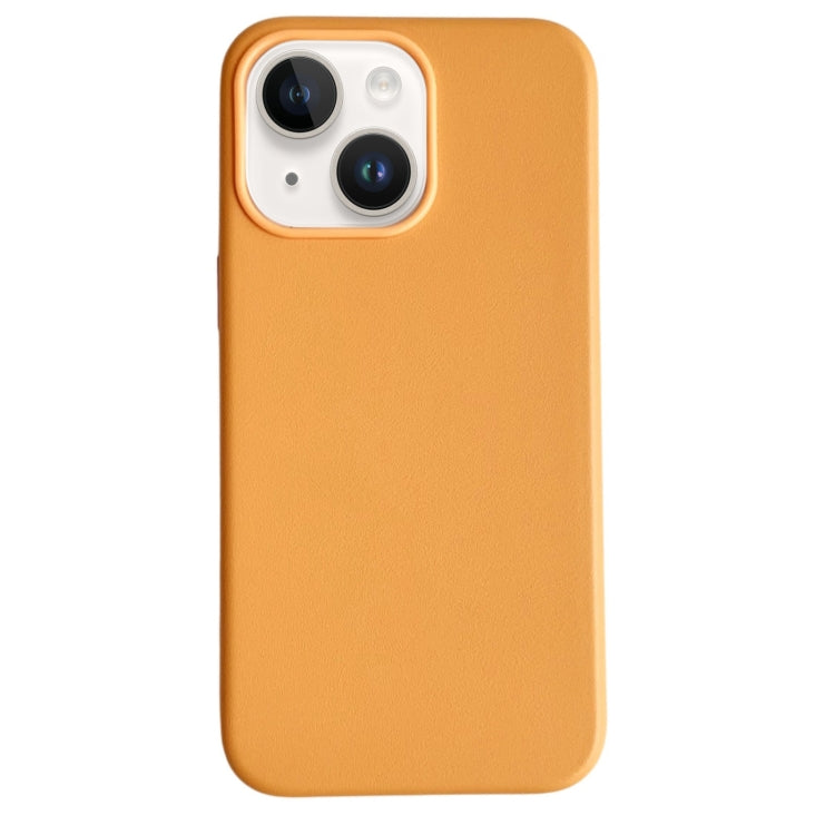 Étui magnétique Magsafe en cuir couleur pure pour iPhone 12 Pro Max