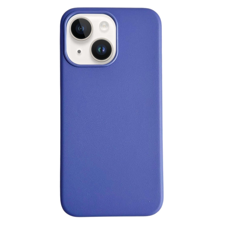 Étui magnétique Magsafe en cuir couleur pure pour iPhone 12 Pro Max