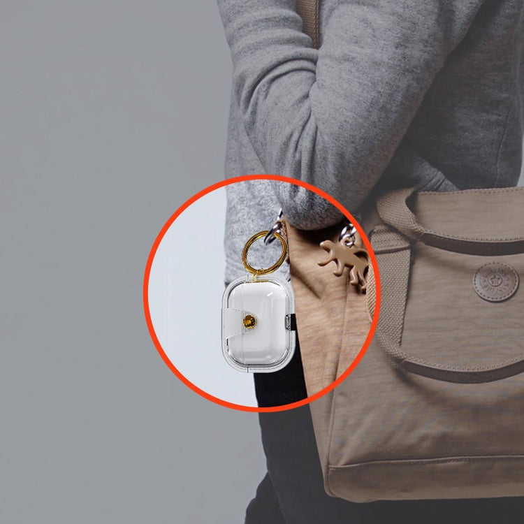 Magnetic Clear Armor TPU TWS Earphone Case