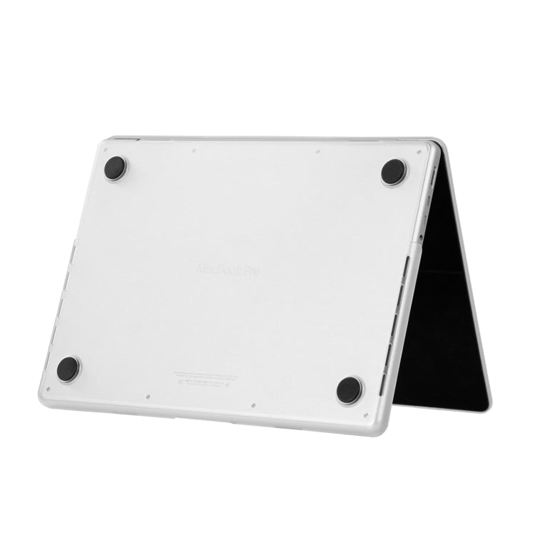 Crystalline Matte Hardshell Laptop Protective Case, For MacBook Air 13.6 2025 / 2023 / 2022, For MacBook Air 15.3 2025 / 2024 / 2023, For MacBook Pro 14.2 A2992/A2918/A2779, For MacBook Pro 16.2 A2991/A2780/A2485, For MacBook Pro 13.3 A2338/A2289/A2251...