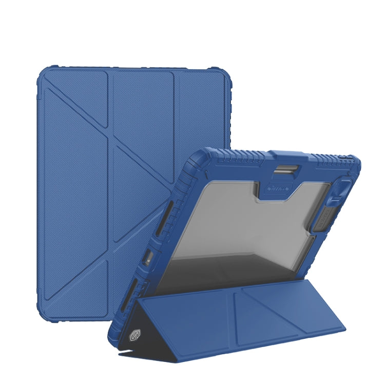 NILLKIN Bumper Pro Multi-angle Folding Style Tablet Leather Case, For iPad Pro 11 2025 / 2024