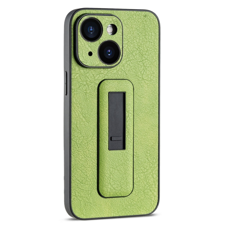 PU Leather Push-pull Bracket Shockproof Phone Case, For iPhone 13 Pro Max, For iPhone 13 Pro, For iPhone 13