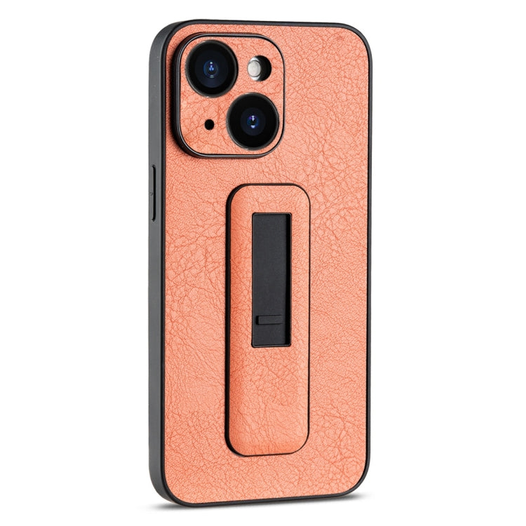 PU Leather Push-pull Bracket Shockproof Phone Case, For iPhone 13 Pro Max, For iPhone 13 Pro, For iPhone 13
