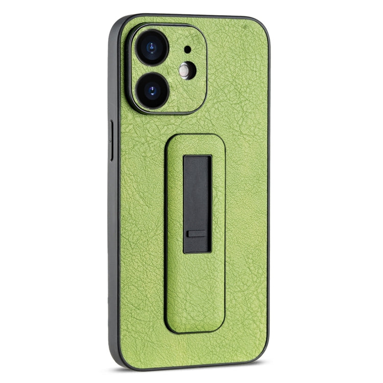 PU Leather Push-pull Bracket Shockproof Phone Case, For iPhone 11 Pro Max, For iPhone 11, For iPhone 11 Pro
