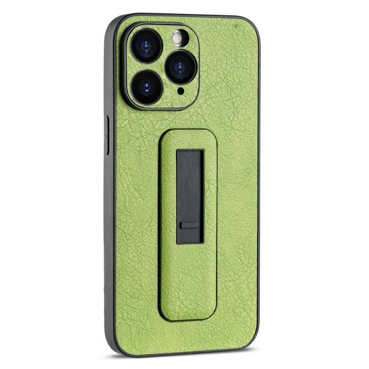 PU Leather Push-pull Bracket Shockproof Phone Case, For iPhone 11 Pro Max, For iPhone 11, For iPhone 11 Pro