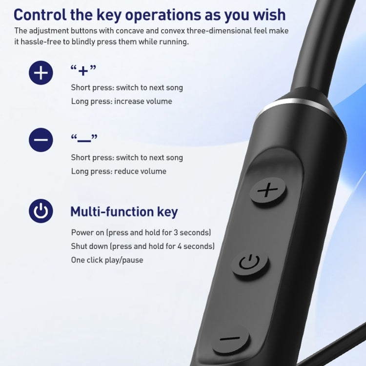 ZGA SP03 Neck-mounted Sports Bluetooth Earphone, SP03