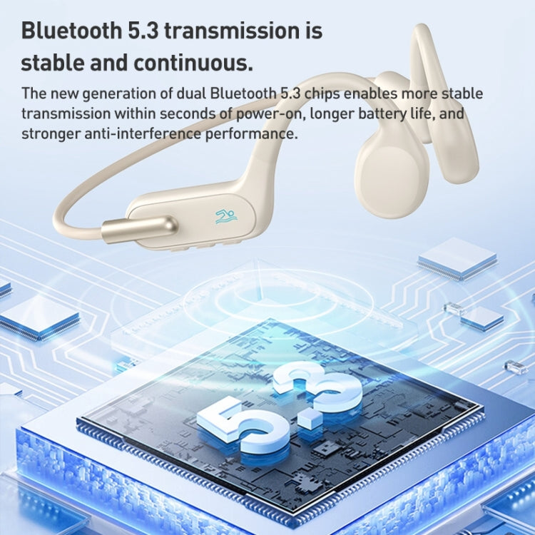 ZGA SP06 Waterproof Bone Conduction Bluetooth Sports Earphone, SP06