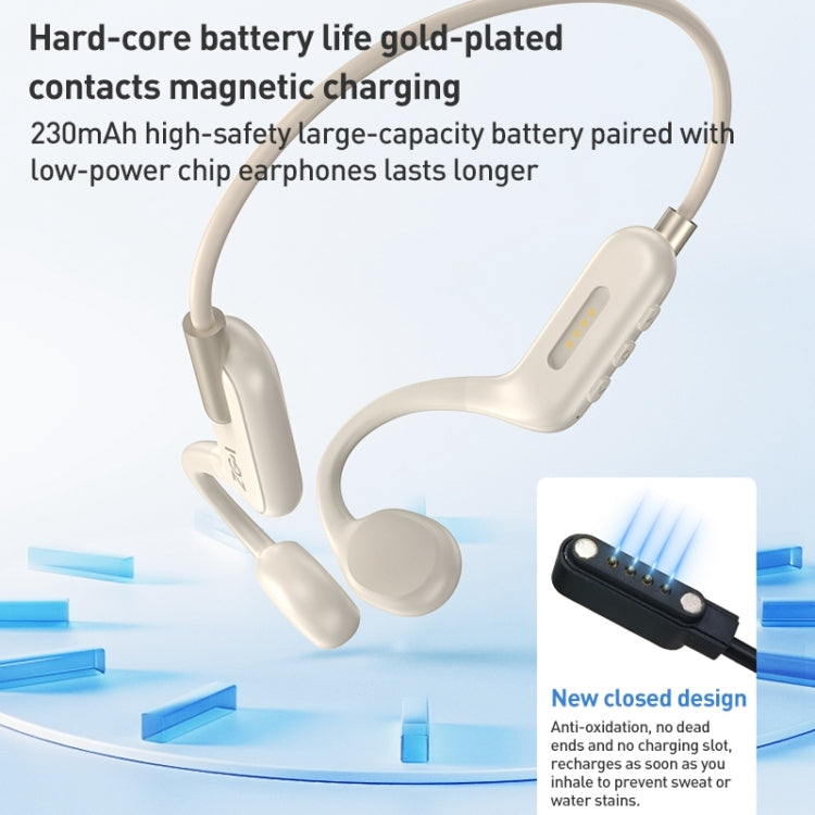Écouteurs Bluetooth étanches à conduction osseuse ZGA SP06 pour le sport