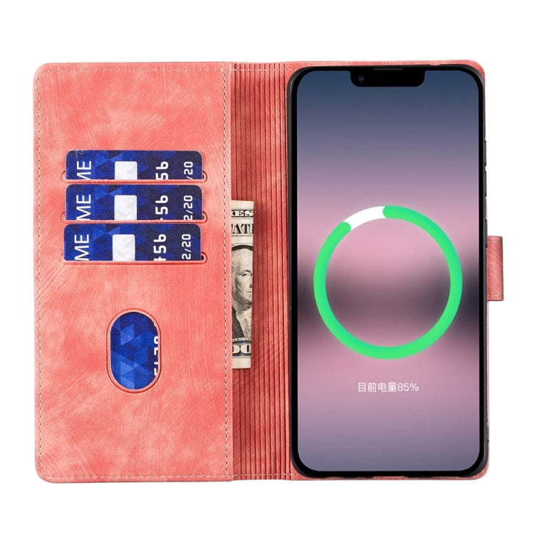 Pen Heart Cat Embossed Leather Phone Case, For iPhone 13 mini, For iPhone 12, For iPhone 12 Pro Max, For iPhone 12 Pro