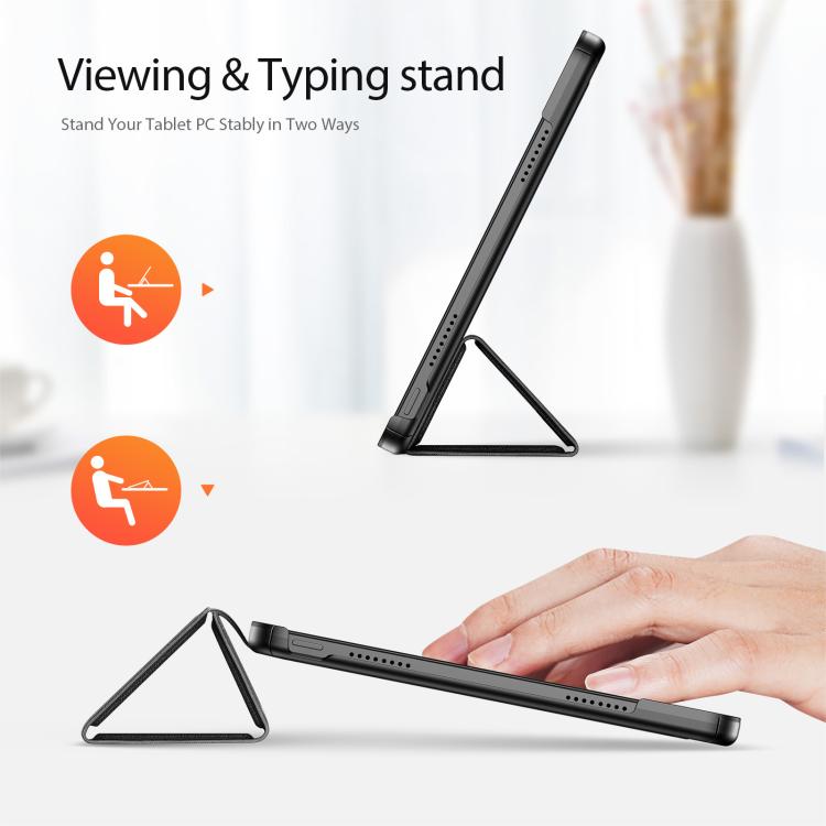 DUX DUCIS Domo Series Cloth Texture Magnetic Leather Tablet Case, For Xiaomi Redmi Pad 2 Pro / Pad Pro 5G, For Xiaomi Redmi K Pad, For Xiaomi Pad 7 Ultra, For Xiaomi Redmi Pad Pro 12.1, For Xiaomi Pad 6S Pro 12.4