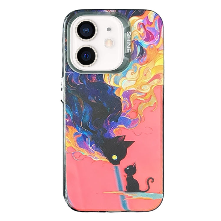 Laser Cat PC Shockproof Phone Case, For iPhone 15 Pro Max, For iPhone 15 Pro, For iPhone 15, For iPhone 14, For iPhone 14 Pro, For iPhone 14 Pro Max, For iPhone 13 Pro Max, For iPhone 13 Pro, For iPhone 13, For iPhone 12, For iPhone 12 Pro Max���������...