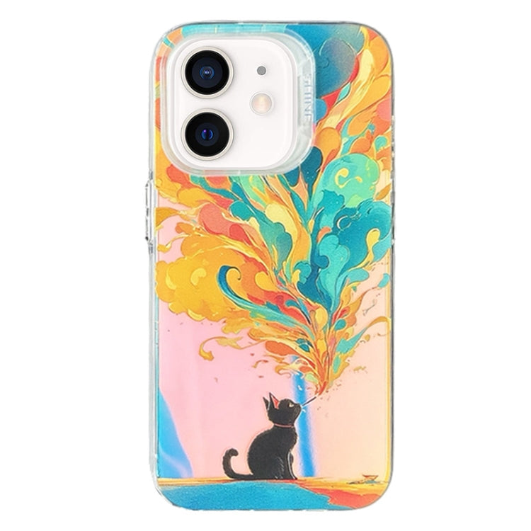 Laser Cat PC Shockproof Phone Case, For iPhone 15 Pro Max, For iPhone 15 Pro, For iPhone 15, For iPhone 14, For iPhone 14 Pro, For iPhone 14 Pro Max, For iPhone 13 Pro Max, For iPhone 13 Pro, For iPhone 13, For iPhone 12, For iPhone 12 Pro Max         ...