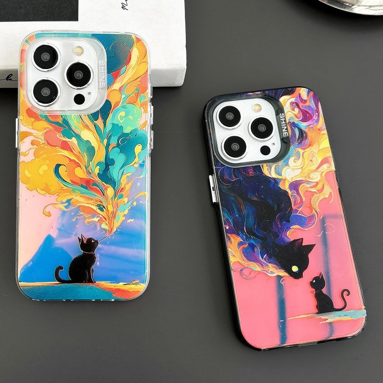 Laser Cat PC Shockproof Phone Case, For iPhone 15 Pro Max, For iPhone 15 Pro, For iPhone 15, For iPhone 14, For iPhone 14 Pro, For iPhone 14 Pro Max, For iPhone 13 Pro Max, For iPhone 13 Pro, For iPhone 13, For iPhone 12, For iPhone 12 Pro Max         ...