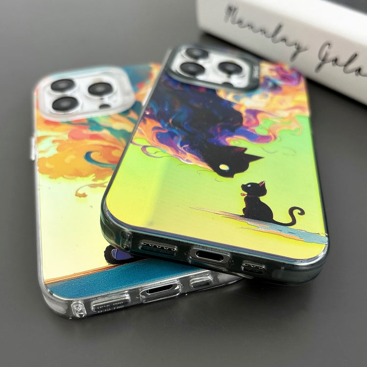 Laser Cat PC Shockproof Phone Case, For iPhone 15 Pro Max, For iPhone 15 Pro, For iPhone 15, For iPhone 14, For iPhone 14 Pro, For iPhone 14 Pro Max, For iPhone 13 Pro Max, For iPhone 13 Pro, For iPhone 13, For iPhone 12, For iPhone 12 Pro Max         ...