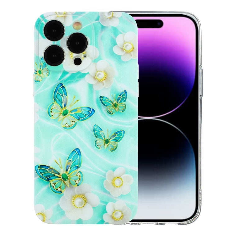 Colorful Painting Pattern TPU Phone Case, For iPhone 16, For iPhone 15 Pro Max, For iPhone 15 Pro