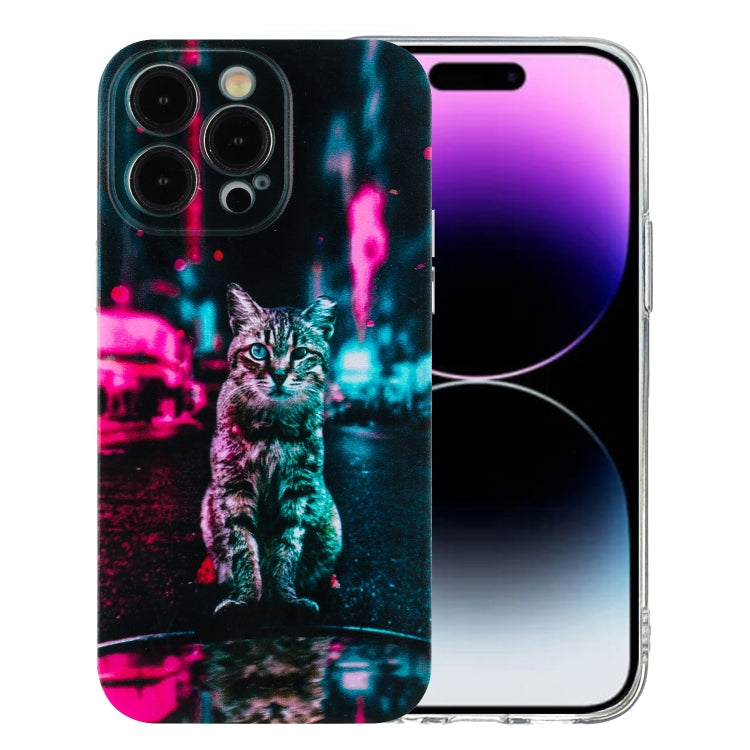 Colorful Painting Pattern TPU Phone Case, For iPhone 14, For iPhone 14 Pro, For iPhone 14 Pro Max