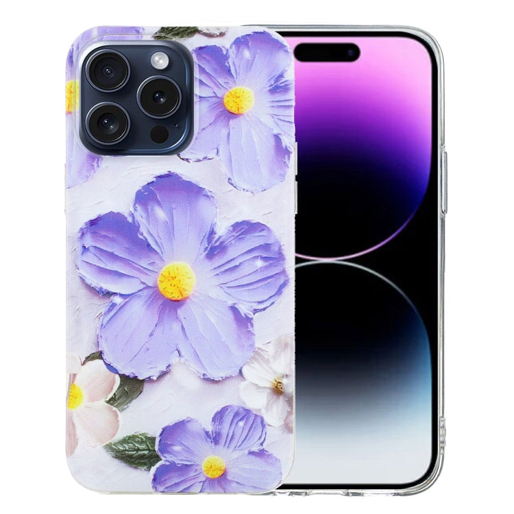 Colorful Painting Pattern TPU Phone Case, For iPhone 16 Pro Max, For iPhone 16 Pro, For iPhone 16 Plus