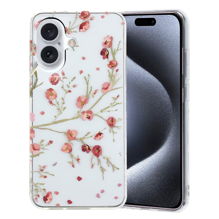 Colorful Painting Pattern TPU Phone Case, For iPhone 16 Pro Max, For iPhone 16 Pro, For iPhone 16 Plus